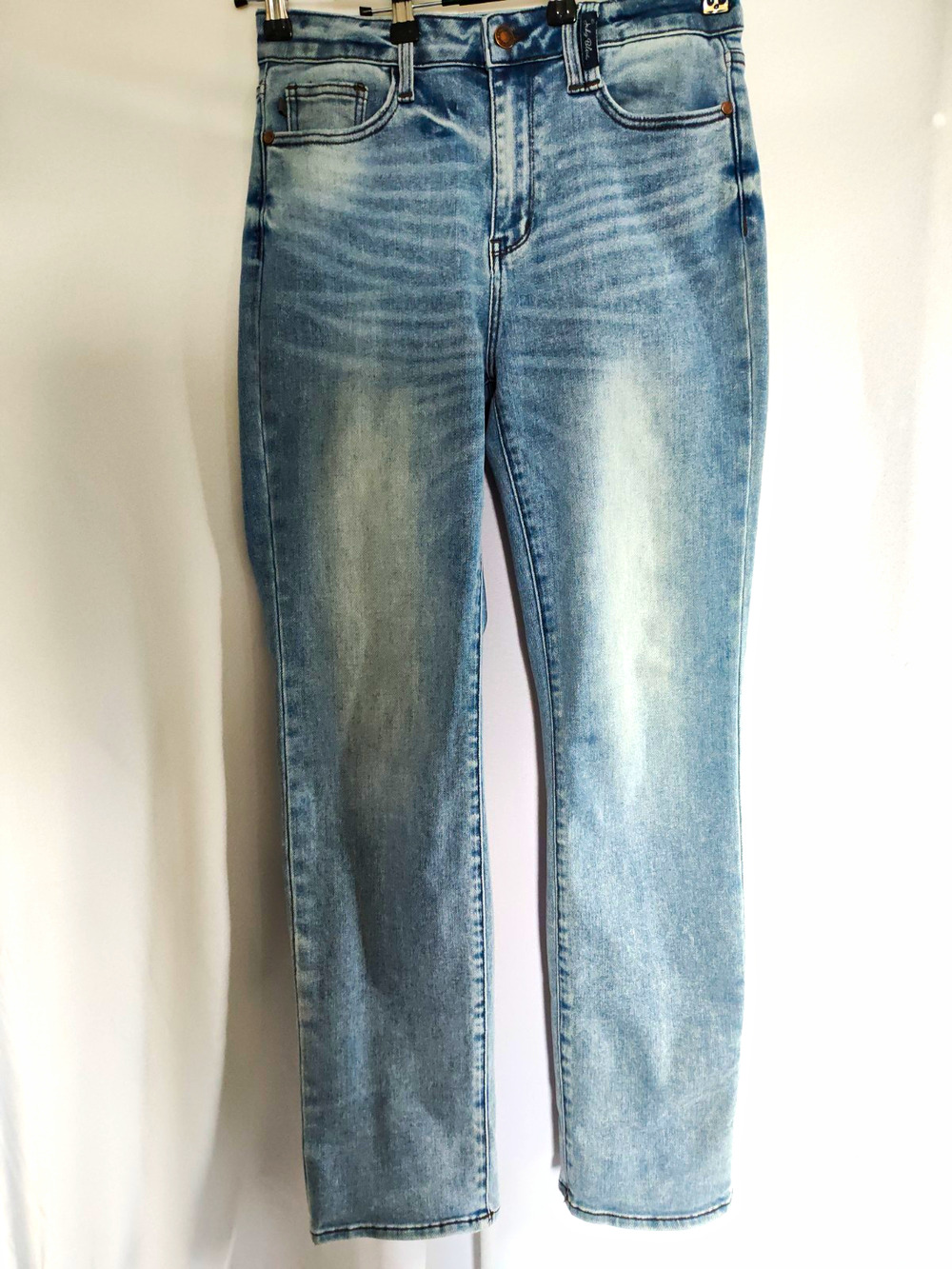 Judy Blue The Boyfriend Light Wash Mid Rise Stretch Jeans Size 90149